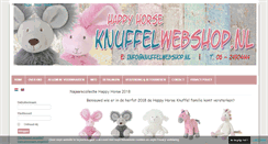 Desktop Screenshot of knuffelwebshop.nl