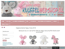 Tablet Screenshot of knuffelwebshop.nl